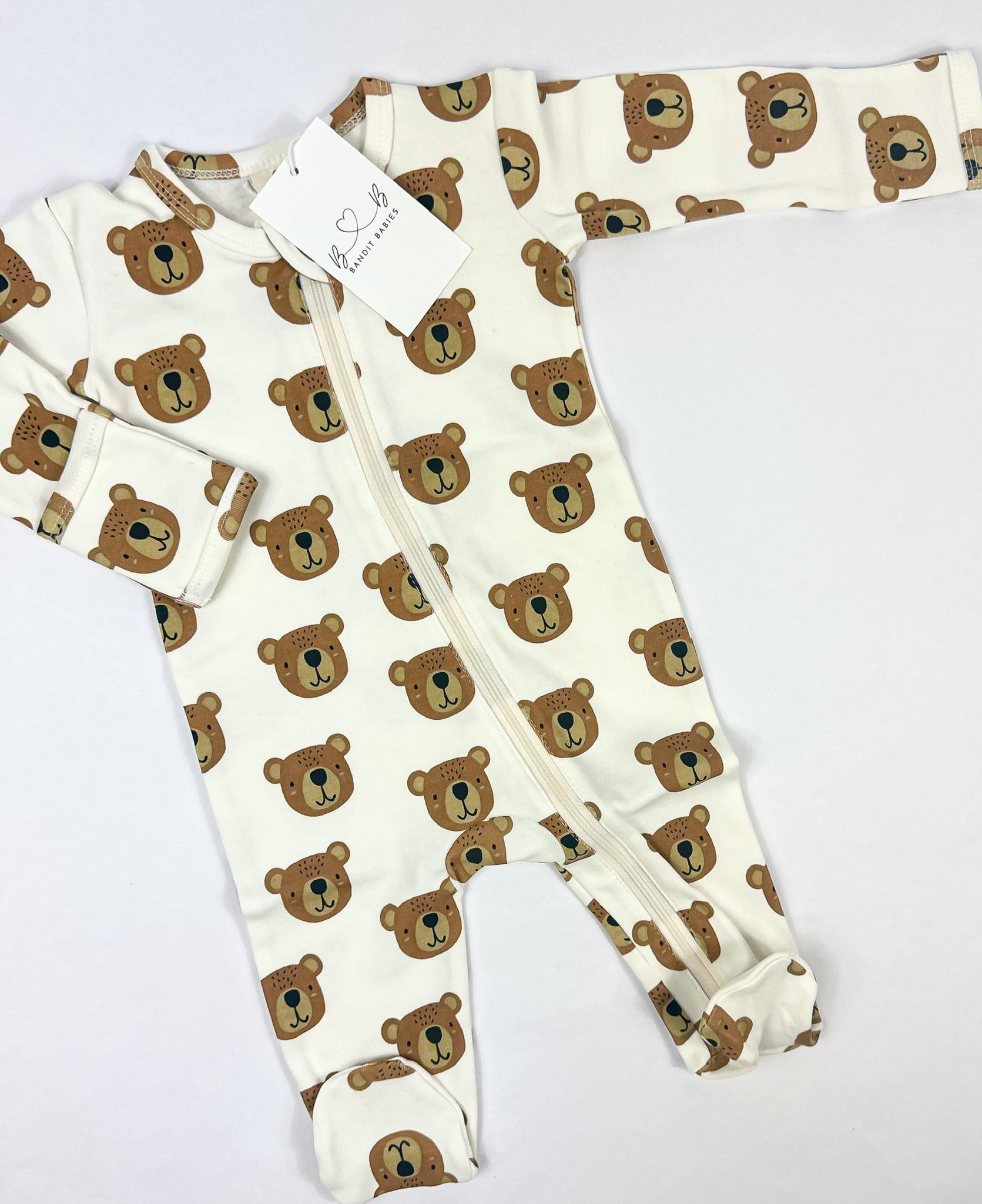 Coco Bear Organic Footie