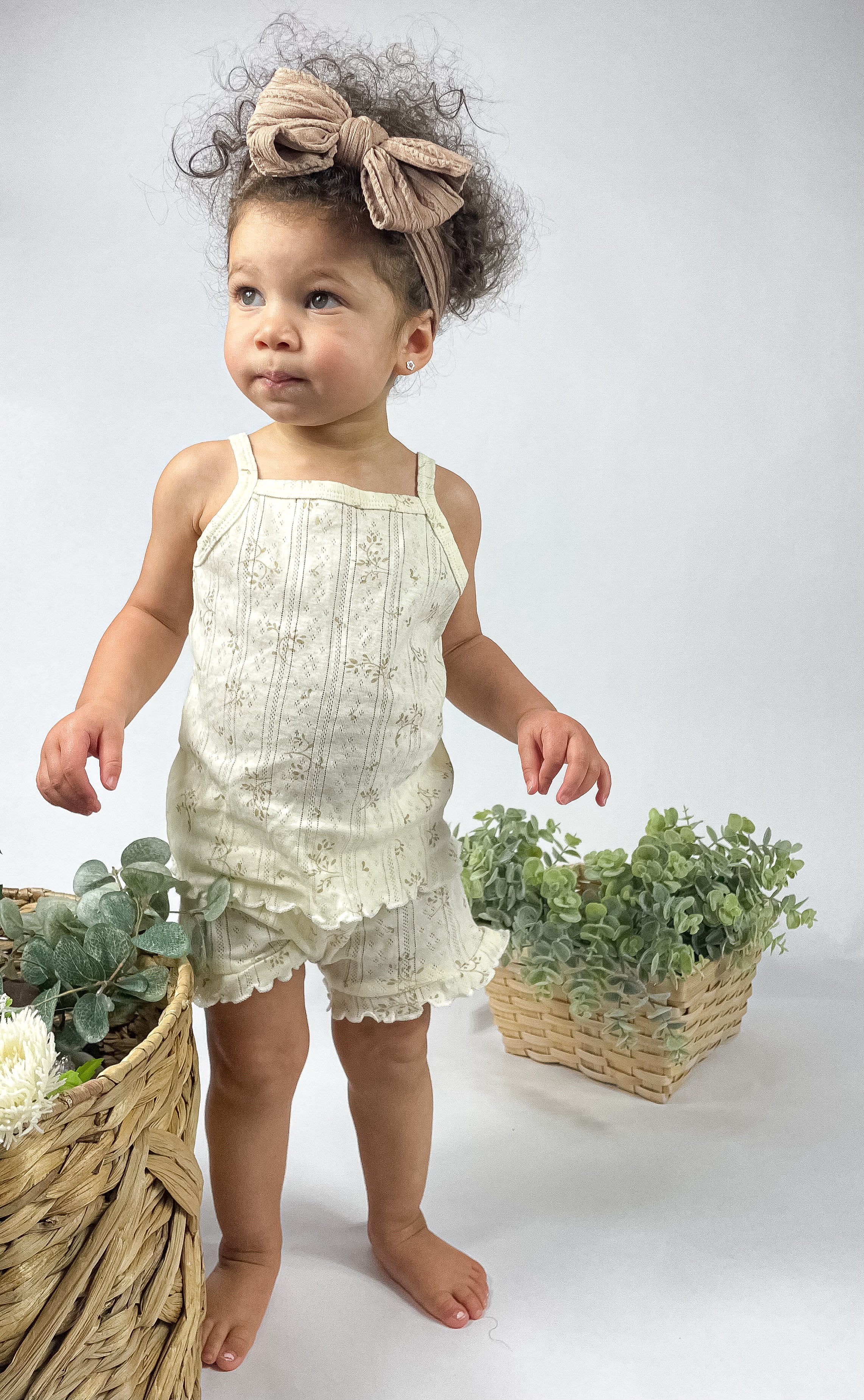 Flora Tank + Short Set