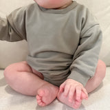 Pastel Sweatshirt Romper
