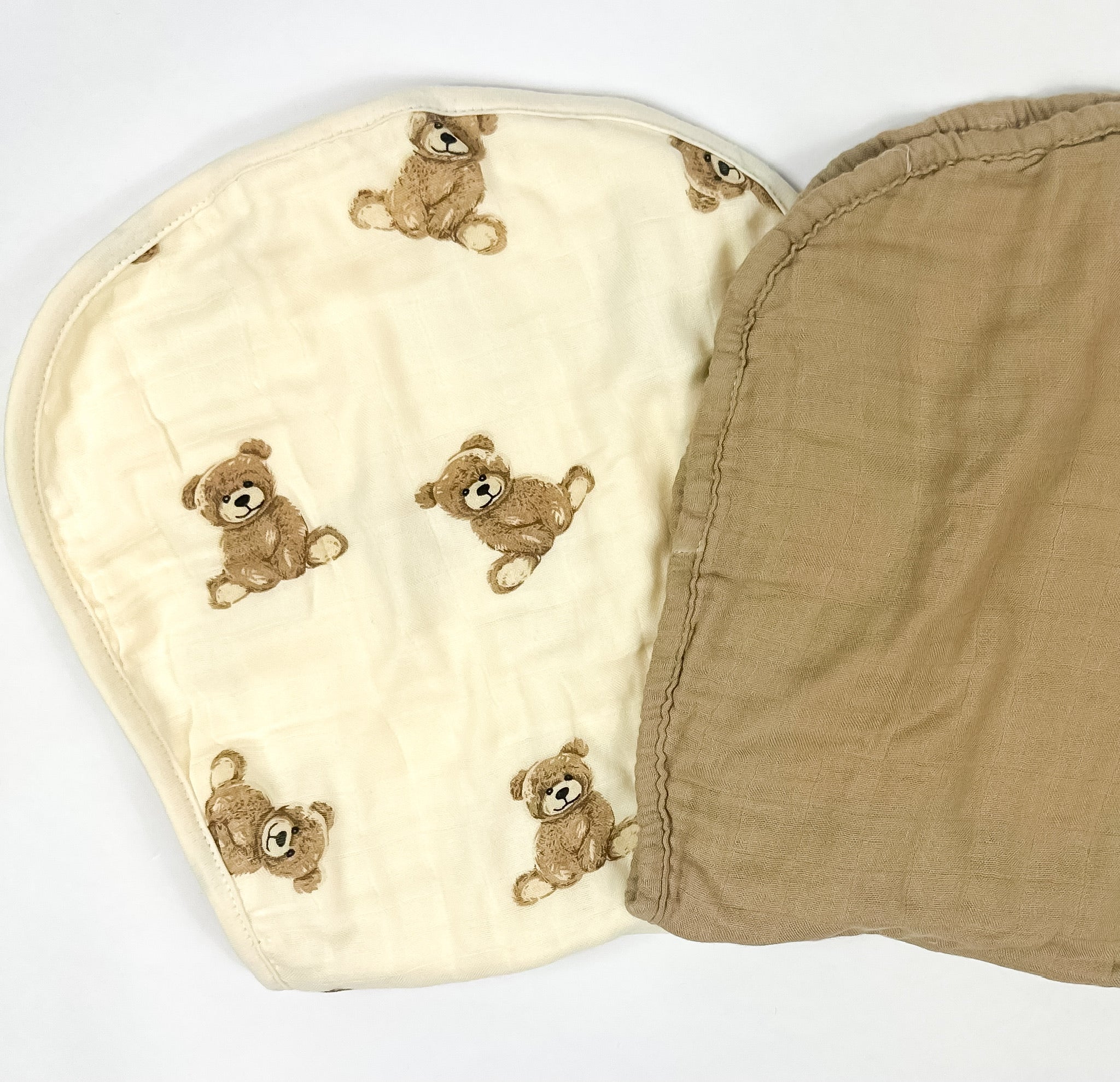 Coco Bear Burp Cloth