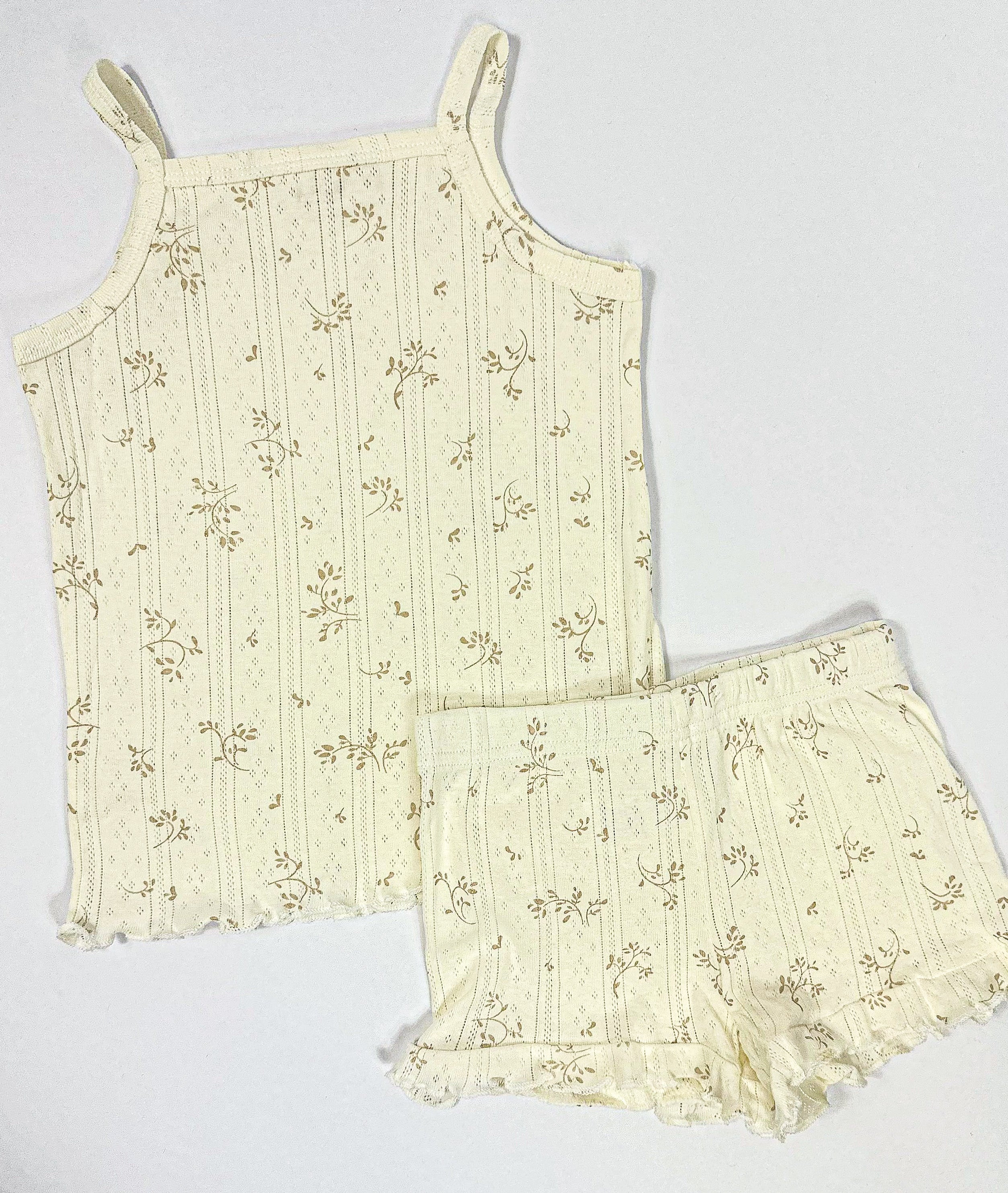 Flora Tank + Short Set