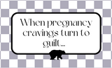 Pregnancy Craving Guilt