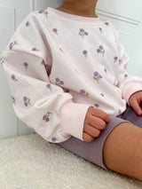 Magnolia Top - Powder Purple