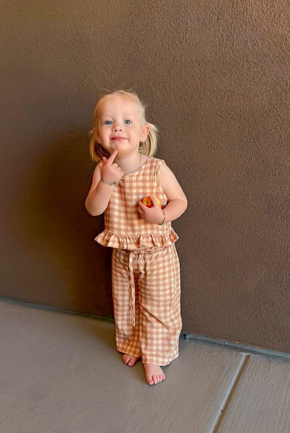Gracie Gingham Set