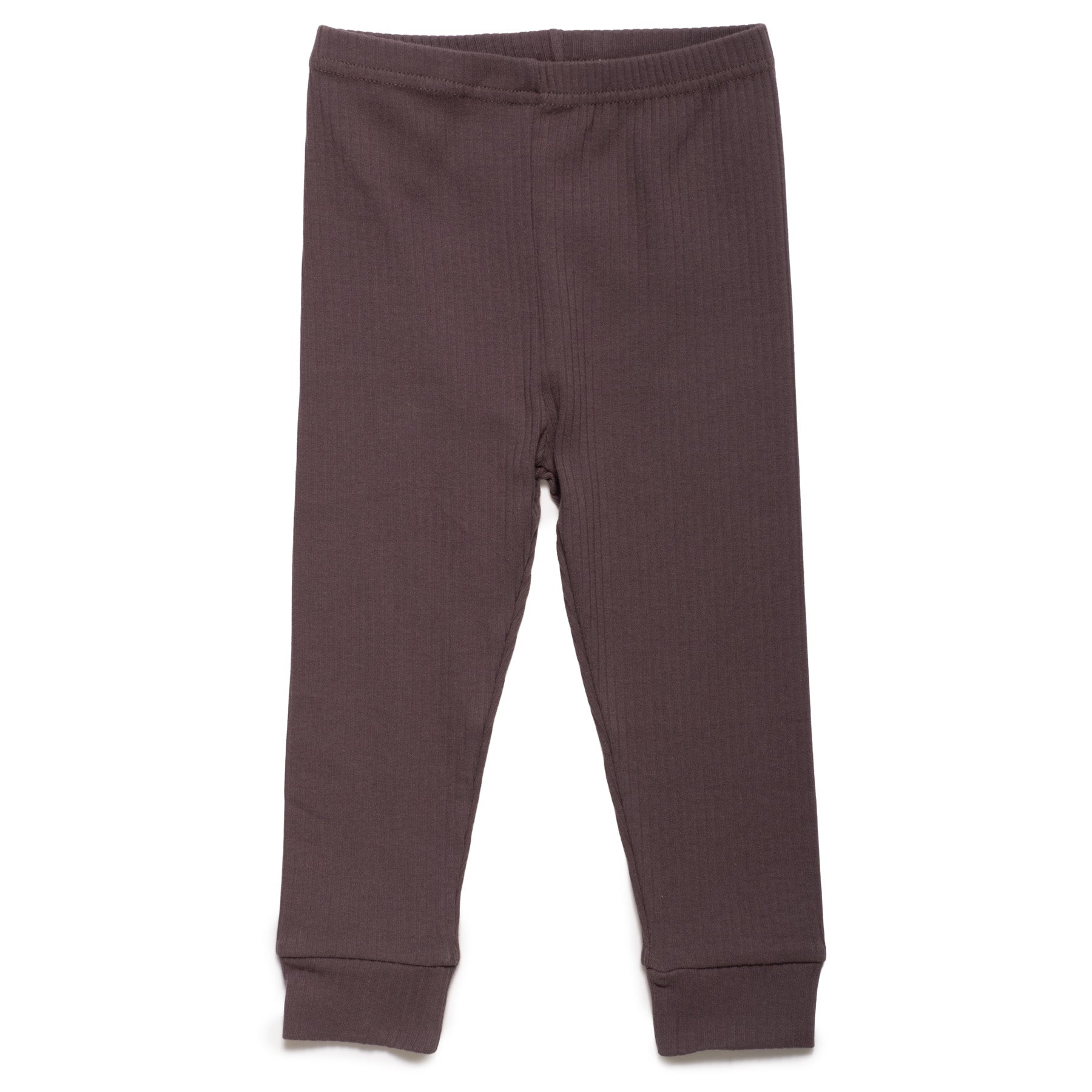 Charcoal Ribbed Leggings