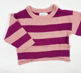 Indie Knit Striped Set