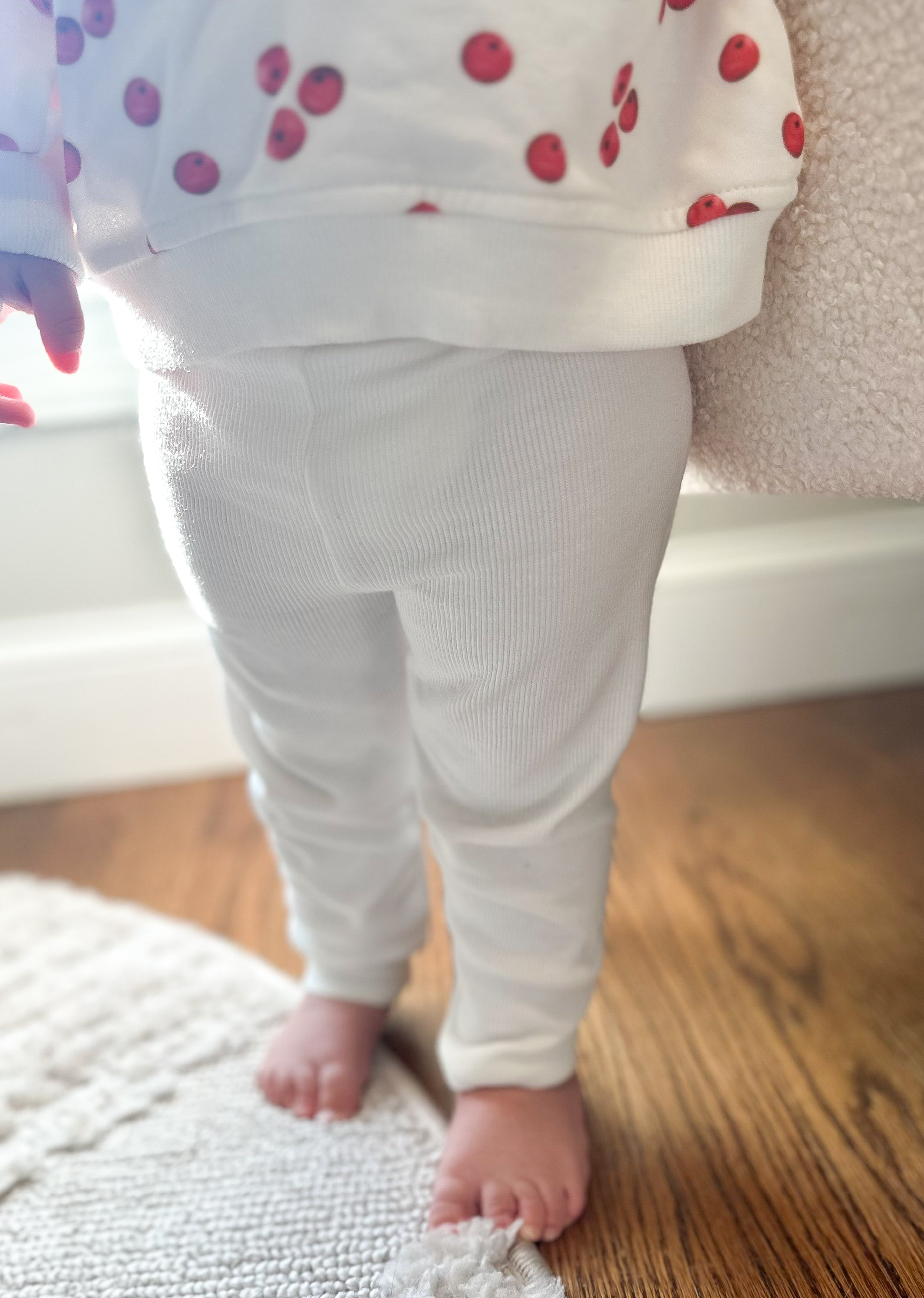 Snow Ribbed Leggings