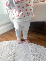 Snow Ribbed Leggings