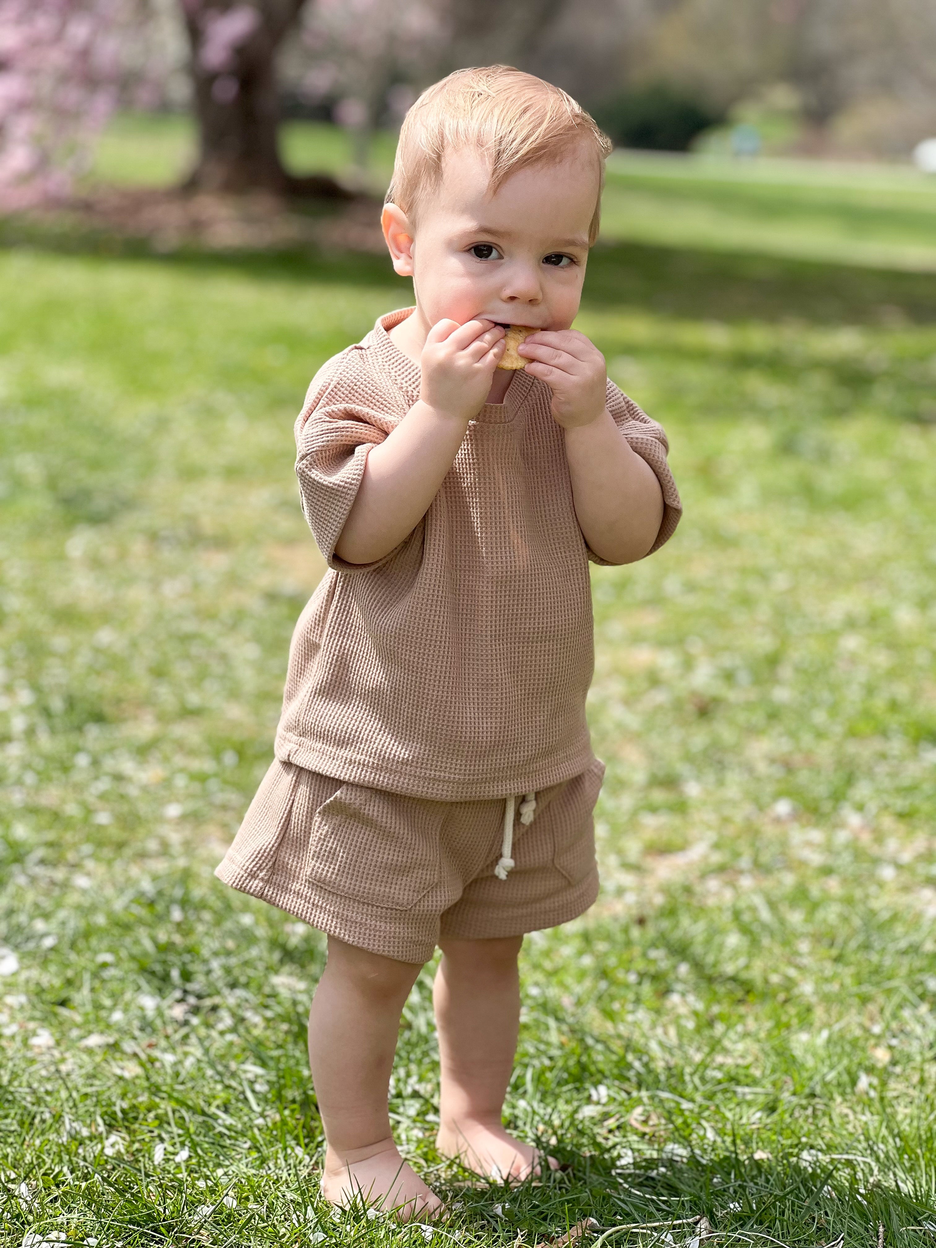 Waffle Cone Short Sleeve Set