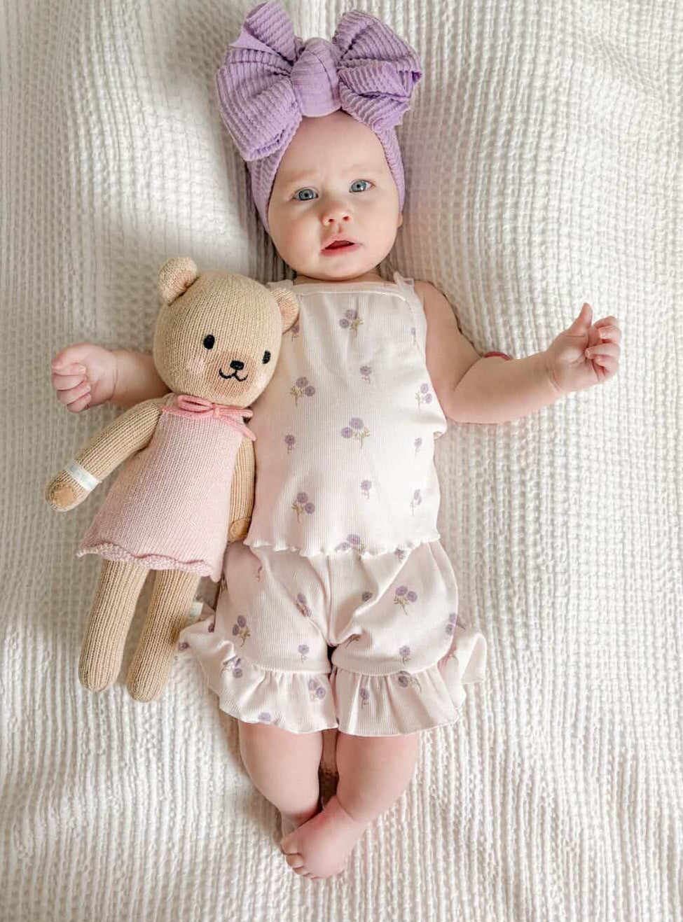 Magnolia Tank Set - Powder Purple