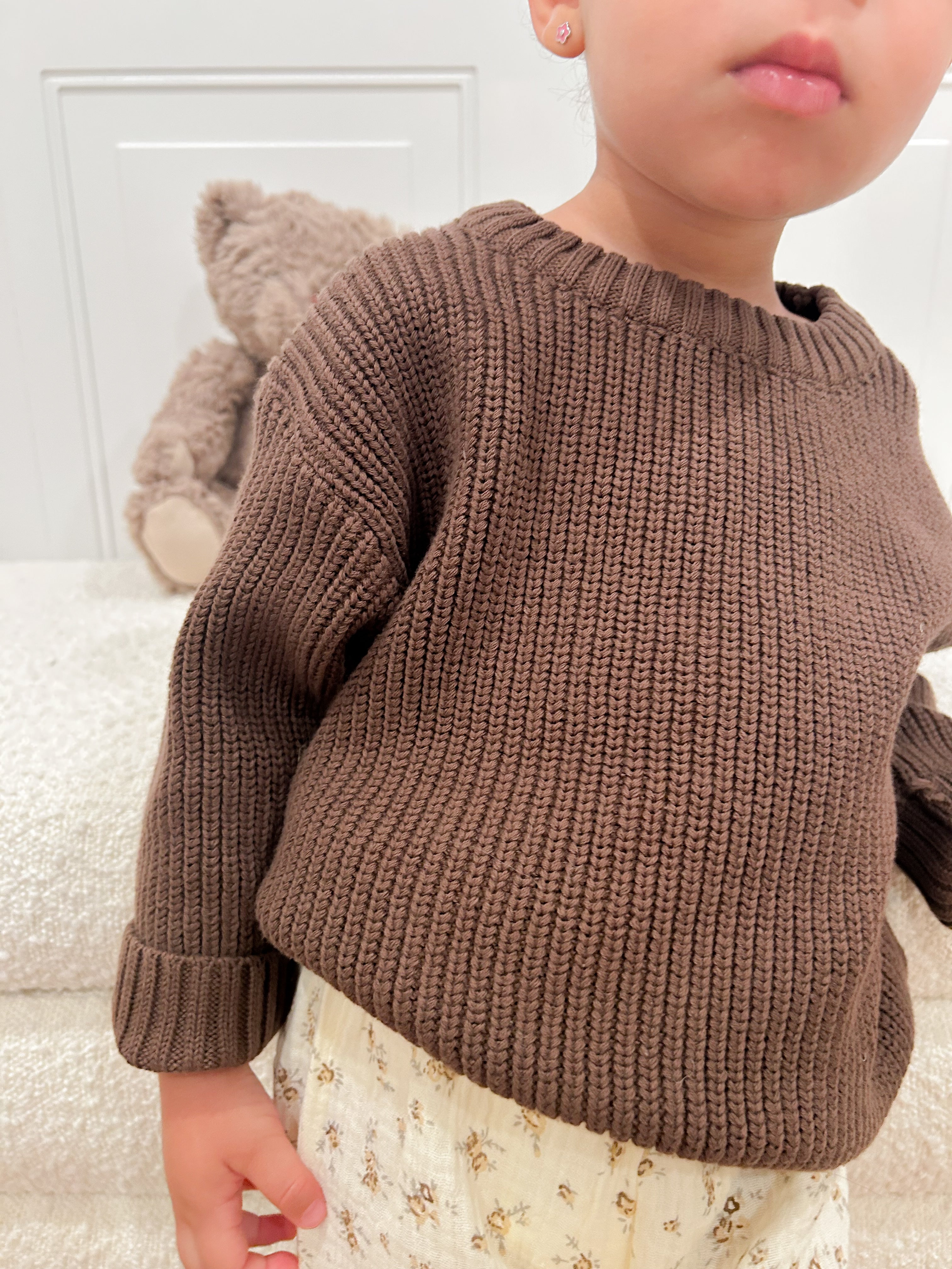 Mocha Knit Sweater