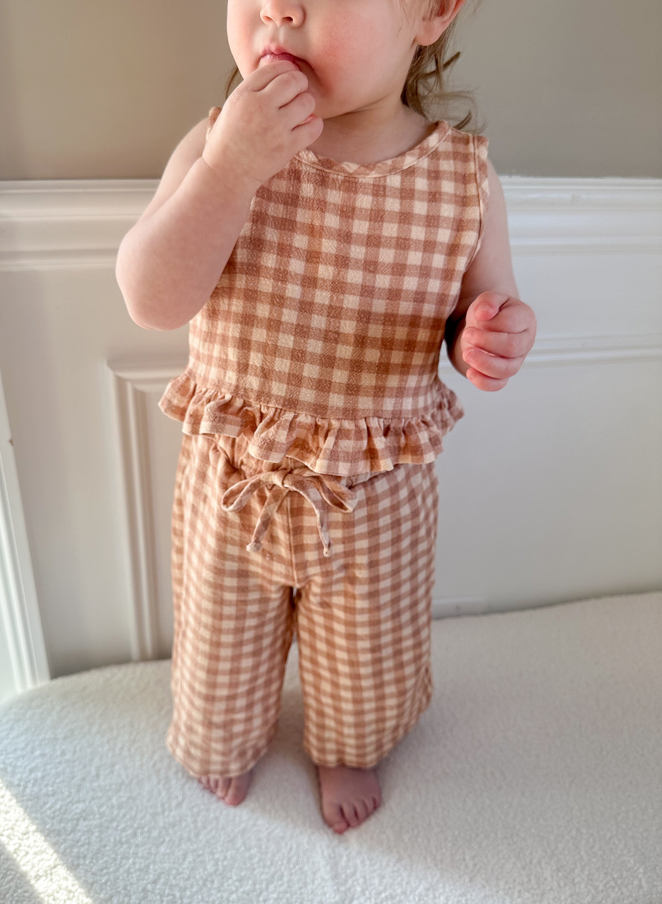 Gracie Gingham Set