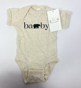 Baby Bear Beige Onesie