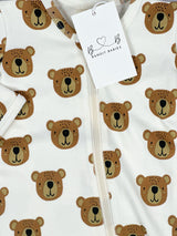 Coco Bear Organic Footie