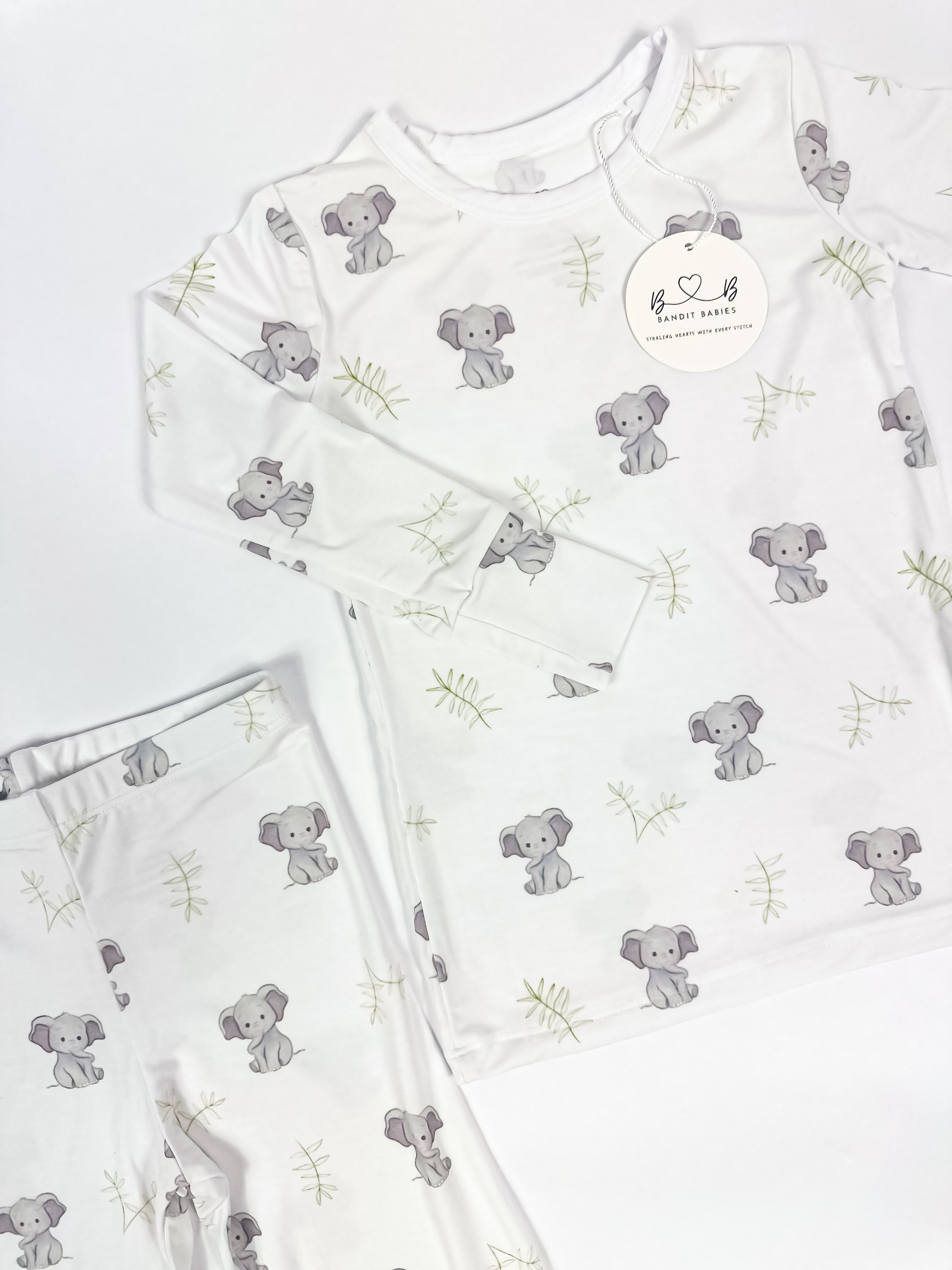 Ellie Elephant Bamboo Pajama