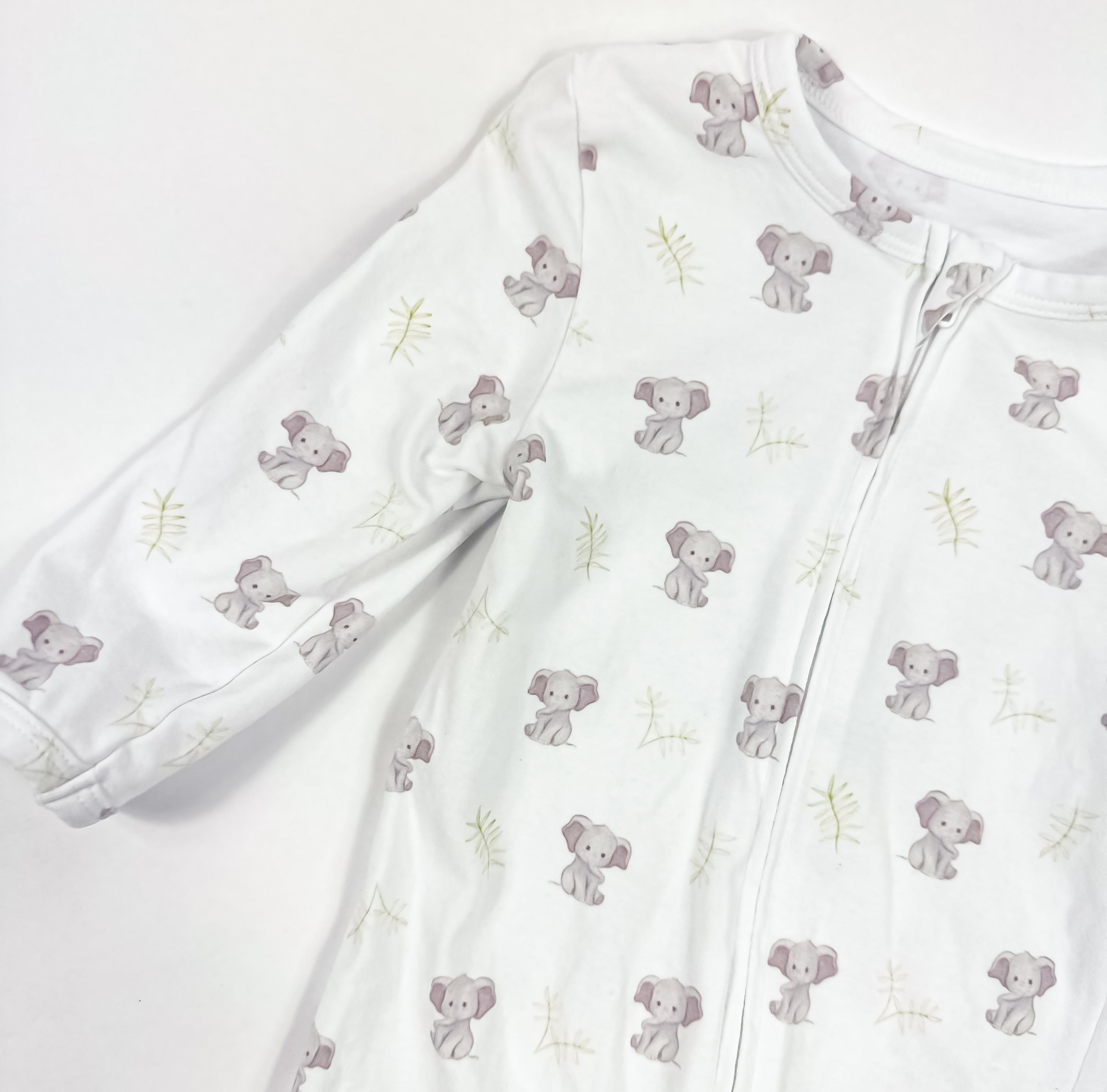 Ellie Elephant Organic Footie